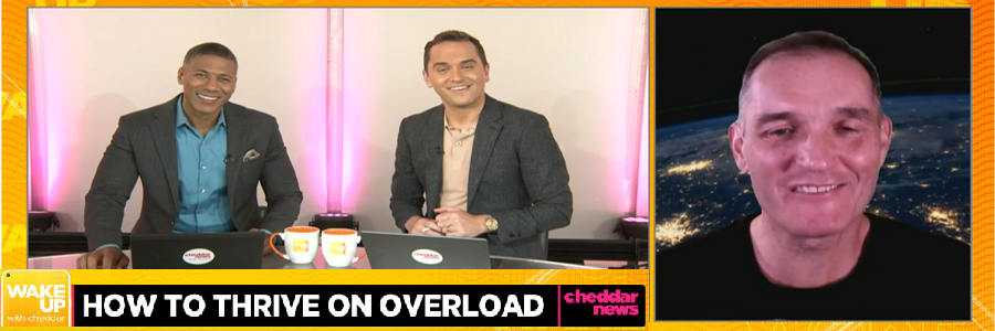 Cheddar News features Thriving on Overload
